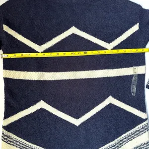 Ralph Lauren Wool‎ Tunic | Sweater | Ss XS | Southwestern Chevron Blanket New thumbnail 5