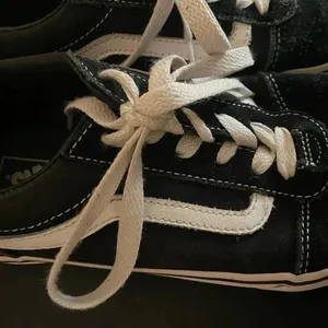 Black Old School Vans‎ Youth Size 6 W7 thumbnail 9