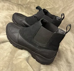 Lands' End Black Chelsea Duck Boots men’s 8.5 thumbnail 1