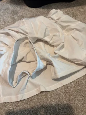 Lululemon white Performance athletic skirt Skort Active Skirt size 8 thumbnail 5