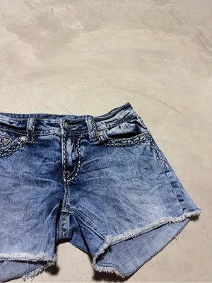 Miss me signature shorts 29 Women’s Blue Denim Cutoff Shorts thumbnail 5