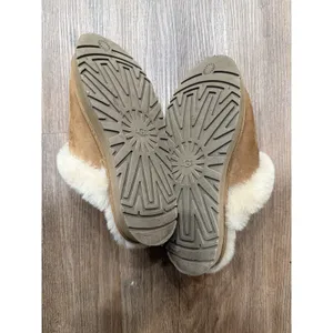 UGG Disquette Women's Chestnut Suede Shearling Slippers Size‎ 9 thumbnail 6