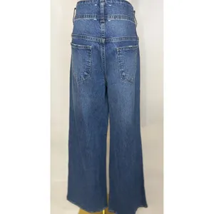 Habitual Wide Leg Jeans Medium Wash High Rise Denim Pants Women 4/27 thumbnail 2
