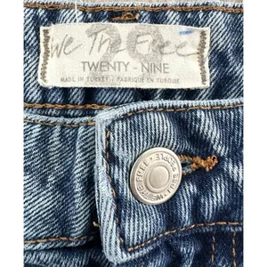We‎ the Free People Dakota Straight Leg Jeans Size 29 Denim Distressed Cigarette thumbnail 15