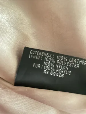 Wilsons Leather Maxima Y2K Penny Lane Faux Fur Trim Distressed Leather Coat thumbnail 4