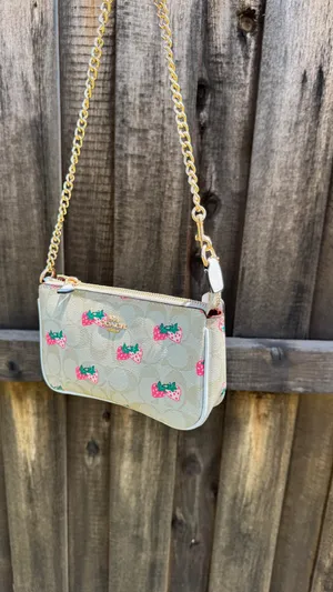 Coach Nolita 19 Strawberry Print Bag thumbnail 2