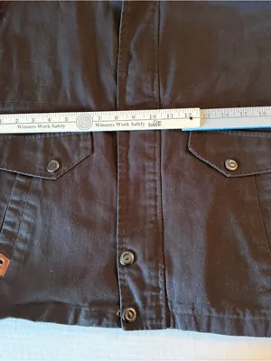 Black we.are denim utility/military Jacket Y2K 2008 thumbnail 10