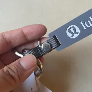 Lululemon silicone keychain - Solar Grey/Starch Blue thumbnail 5