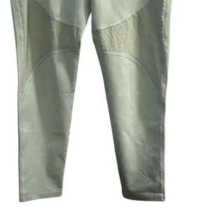 Aerie Women's High-Rise Leggings XL‎ Green Yoga Running Activewear thumbnail 3