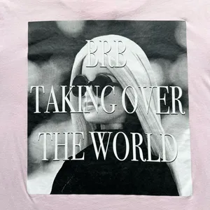 🔃Barbie Logo Pink Short Sleeve Tee Shirt thumbnail 5