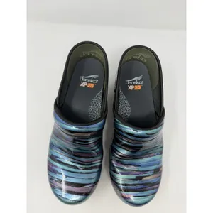 Dansko XP 2.0 Blue Purple Iridescent Metallic Clogs Professional Nursing Shoes thumbnail 3