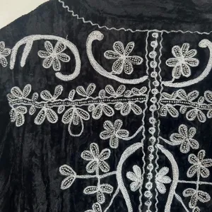 Jen’s Pirate Booty Crushed Velvet Beaded Jacket Blazer thumbnail 14