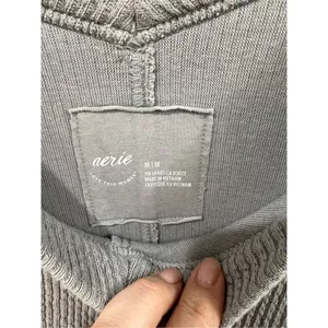 Aerie Downtime V-Neck Sweatshirt sz M thumbnail 5