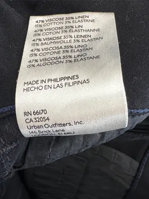Anthropologie Maeve Colette Black Pants Size: 27 thumbnail 4