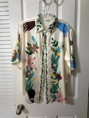 Like My Choice Button Up Shirt Multiple Size M thumbnail 1
