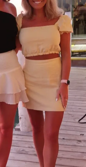 Abercrombie Yellow Two Piece Set thumbnail 2