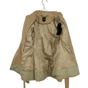 Express Tan Wool Double-Breasted Peacoat Extra Small Winter thumbnail 6