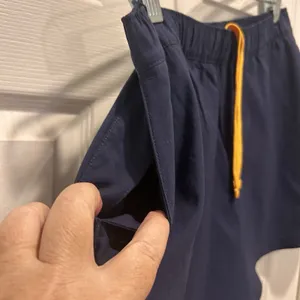 The North Face Class V 4" Pull-On Shorts‎ Women's Sz Large Navy Blue Pockets thumbnail 5
