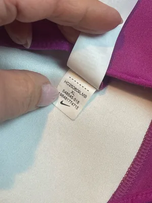 Nike Dri-FIT Magenta Pink Swoosh Sports Bra XL Extra Large Racerback Athleisure thumbnail 6