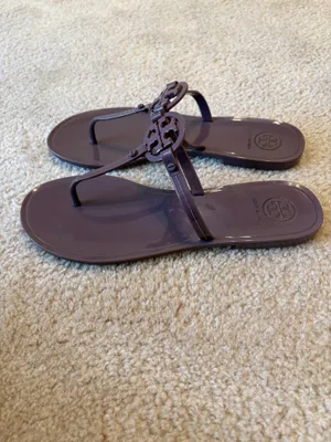 Tory Burch Mini Miller Jelly Sandals Purple  thumbnail 4