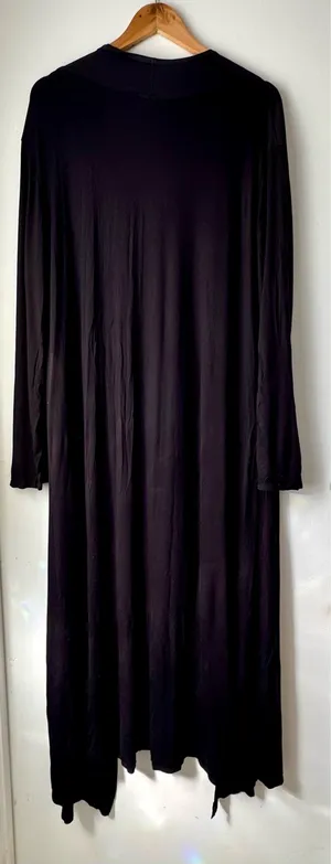 Black Duster/Cardigan, XL thumbnail 2