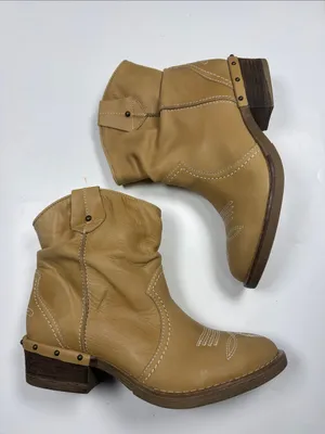 SUNDANCE Etta Whiskey Western Cowboy Boots S-568 Size: 40 / US size 9-9.5 thumbnail 4