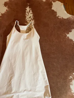 Old Navy Active white dress size small Padded top but no shorts under! thumbnail 2