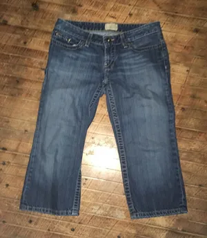 BKE 28 straight leg denim normcore basics beachy capris thumbnail 1