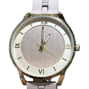 Accutime Watch Corp. 42066WML Pink Gold-Tone Analog Watch thumbnail 2