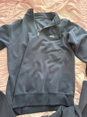 navy blue sweat set Size L thumbnail 2