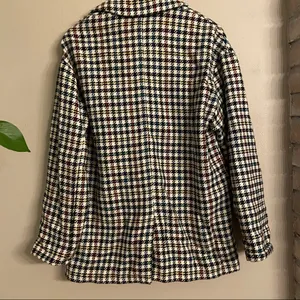 ZARA TRF Houndstooth Jacket‎ thumbnail 4
