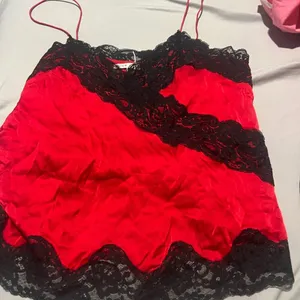 Alice +‎ Olivia Dorine Mock-Wrap Lace-Trim Silk Camisole Top size M thumbnail 5