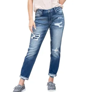 KanCan Los Angeles Distressed Light Wash Skinny Blue Jeans Denim thumbnail 2