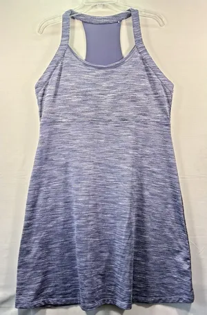 MPG‎ Athletic Dress Purple/Gray Stretch Bra Pockets Pickleball Golf Outdoors XL thumbnail 1