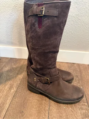 Ugg‎ Australia Thomsen Stout Brown Waterproof Boots Size 6 thumbnail 2