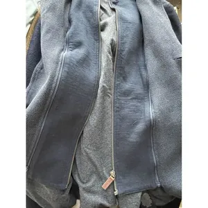 Ted Baker‎ London Blue Wool Sleeve Textured Coat Jacket Removable Collar Size 6 thumbnail 10