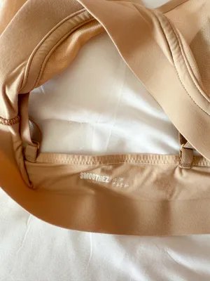 Aerie Smoothez Sand Unlined Mesh Bralette Size XS thumbnail 3