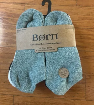 Born women’s Full Cushion No-Show Socks 10 packs thumbnail 1