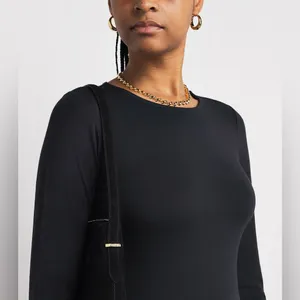 SKIMS Smooth Layers Crew-Neck Mini Dress, Size Large , $98 thumbnail 4