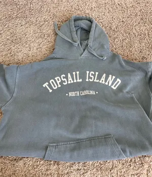 Graphic Hoodie Blue Size M thumbnail 1