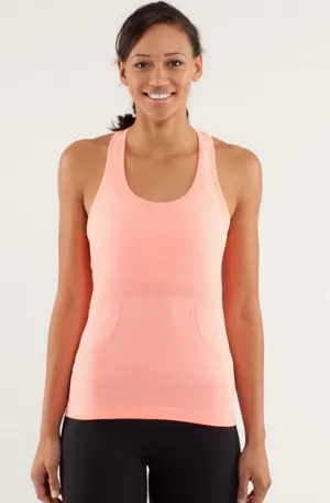Lululemon AthleticaRun: Swiftly Tech Racerback Pop Orange GUC Size 10 thumbnail 1