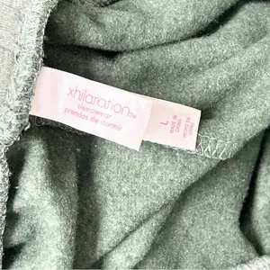 Xhilaration Green Jogger Pajama / Lounge Bottoms Large thumbnail 3