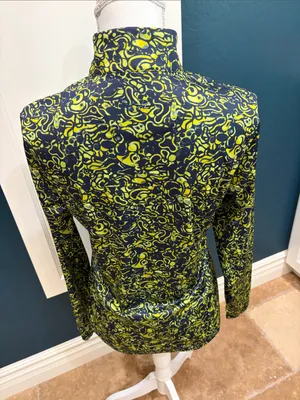 Greg Norman long sleeve quarter zip shirt thumbnail 2