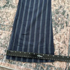 Y2K Era BCBG Max Azria Pin Stripe Pants Navy Women's Size 0 thumbnail 7