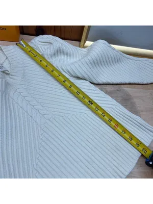 Allison Cecile Cream Ribbed Sweater Puff Sleeves Size XS Coquette Balletcore thumbnail 10