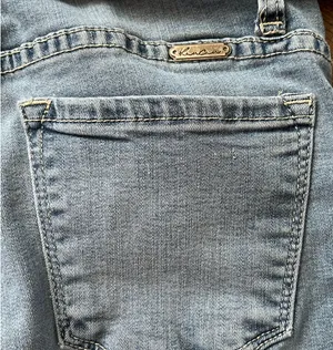 Kancan light blue size 28 women's skinny straight leg Jeans thumbnail 8