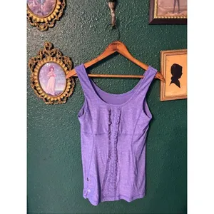 Lululemon Purple Tank Top Sz 6 thumbnail 2
