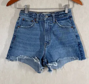 Abercrombie & Fitch Women’s The 90s Relaxed Cutoff Shorts High Rise 24/00 thumbnail 1