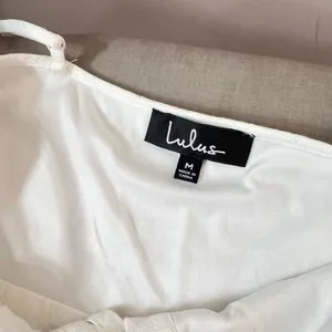 Lulu’s I've Got Love White Off-the-Shoulder Midi Dress size medium thumbnail 12