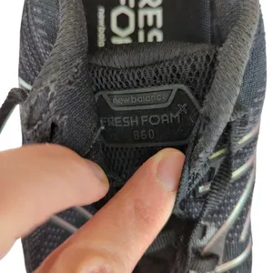 New Balance Fresh Foam X‎ 860v12 Women's 7.5 Black Road Running Shoes Sneakers thumbnail 7